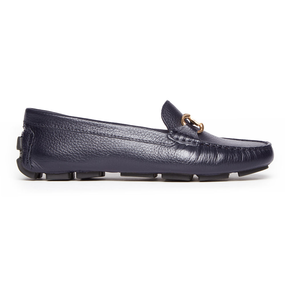 Rockport Singapore Womens Loafers - Bayview Bit Keeper Navy - LK1734628